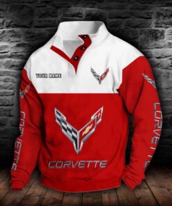 Corvette C8 Stehkragen-Sweatshirt