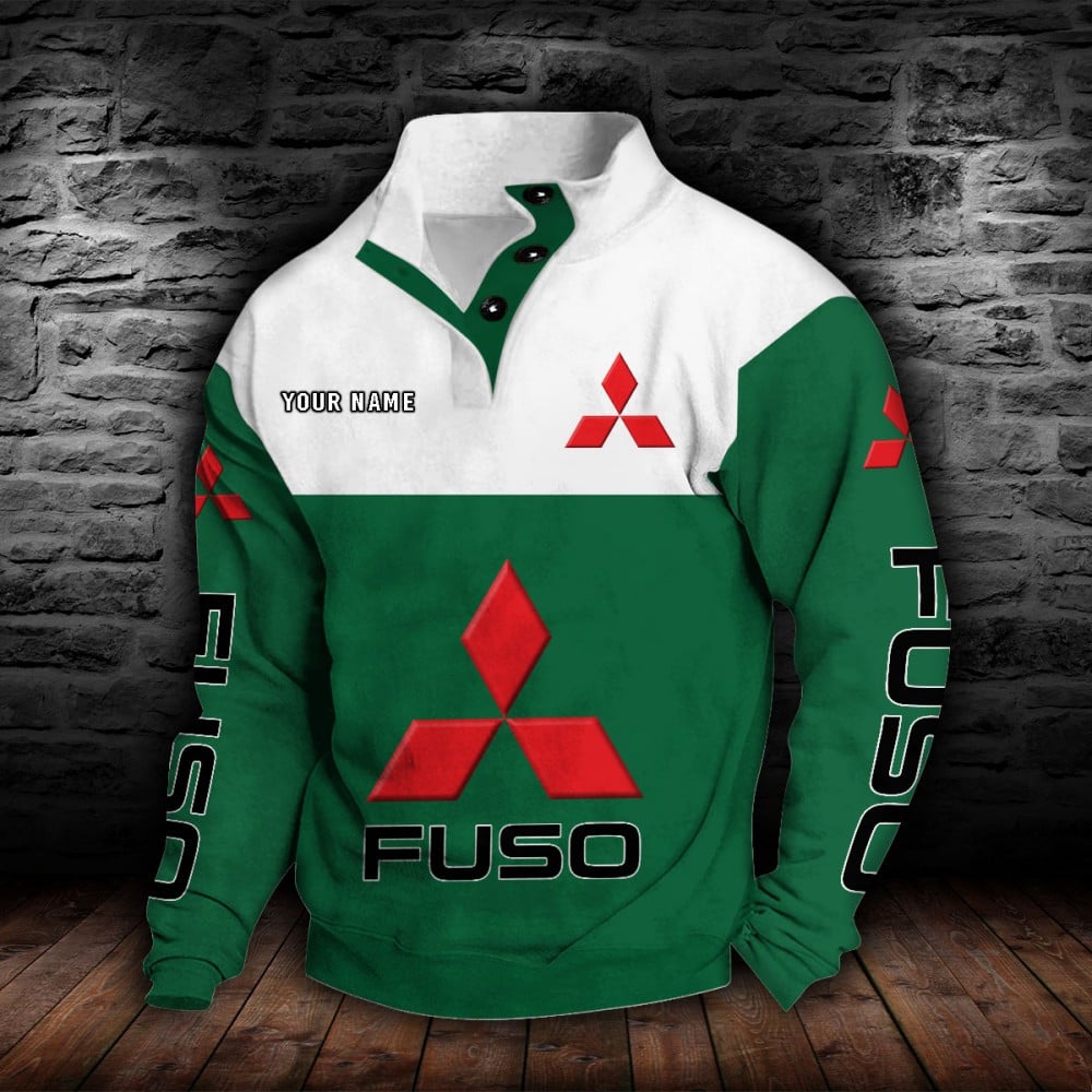 Mitsubishi Fuso Stehkragen-Sweatshirt – Bild 3