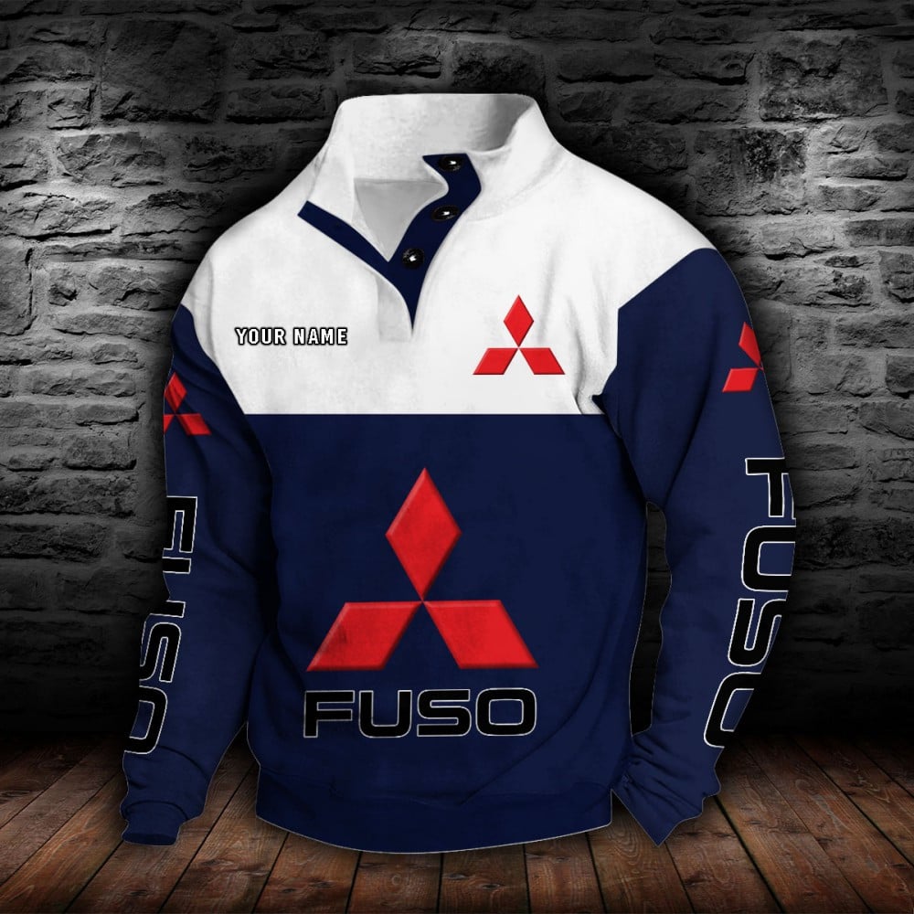 Mitsubishi Fuso Stehkragen-Sweatshirt – Bild 6
