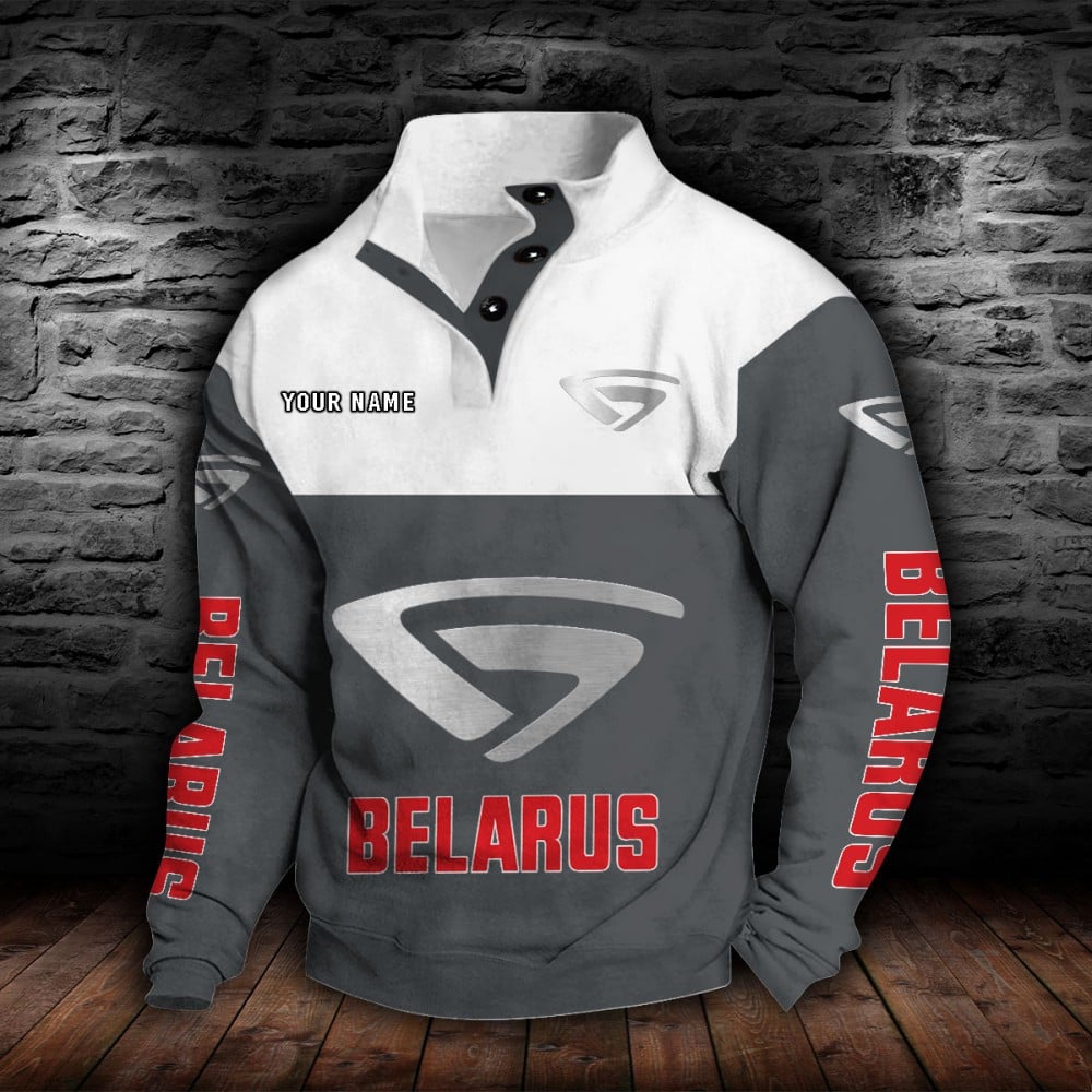 Belarus Stehkragen-Sweatshirt – Bild 5