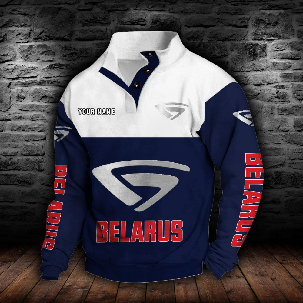 Belarus Stehkragen-Sweatshirt – Bild 7