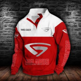 Belarus Stehkragen-Sweatshirt