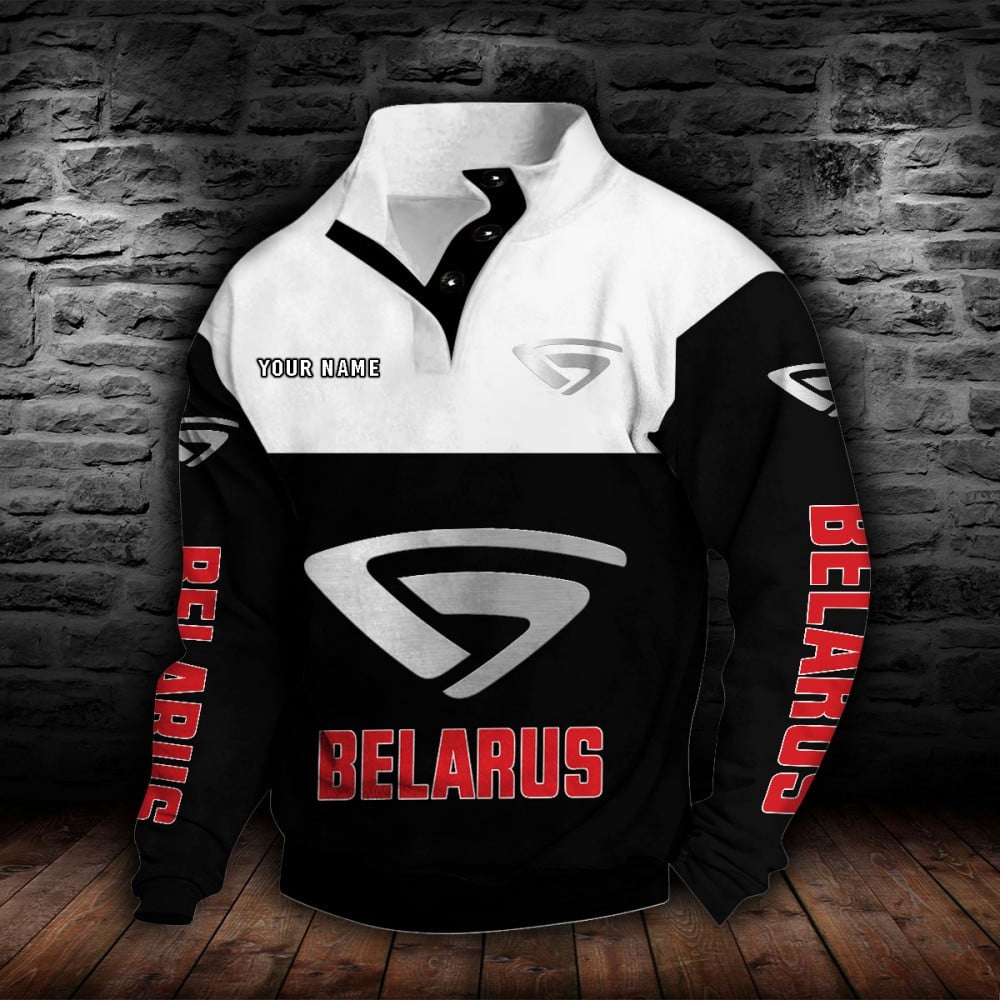 Belarus Stehkragen-Sweatshirt – Bild 2