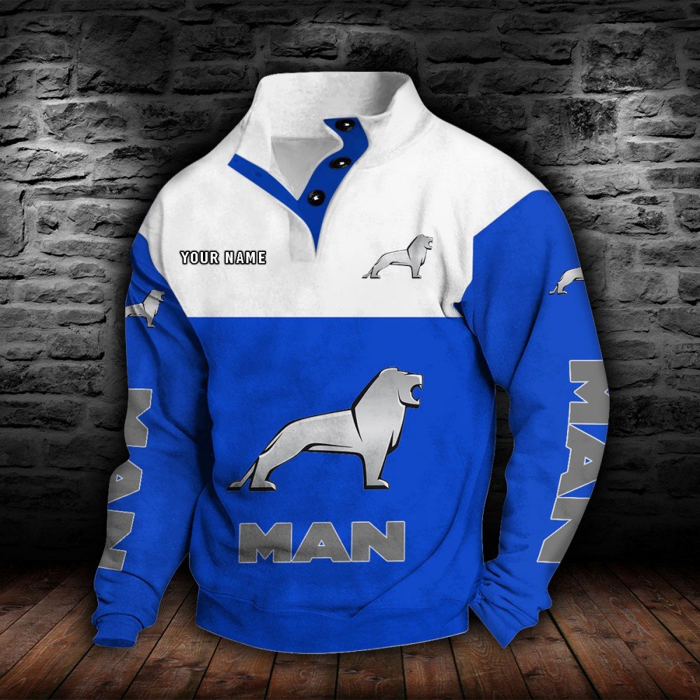 MAN Truck Stehkragen-Sweatshirt – Bild 3