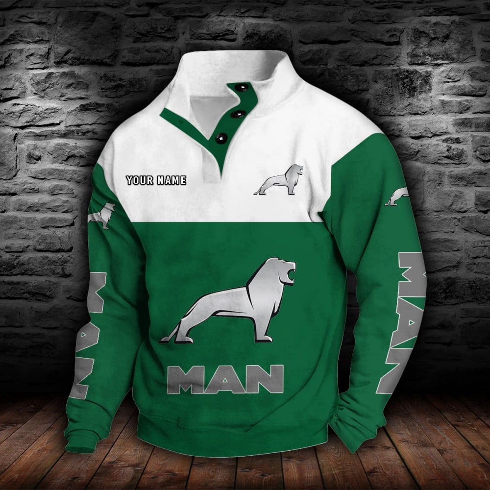 MAN Truck Stehkragen-Sweatshirt – Bild 4