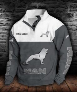 MAN Truck Stehkragen-Sweatshirt