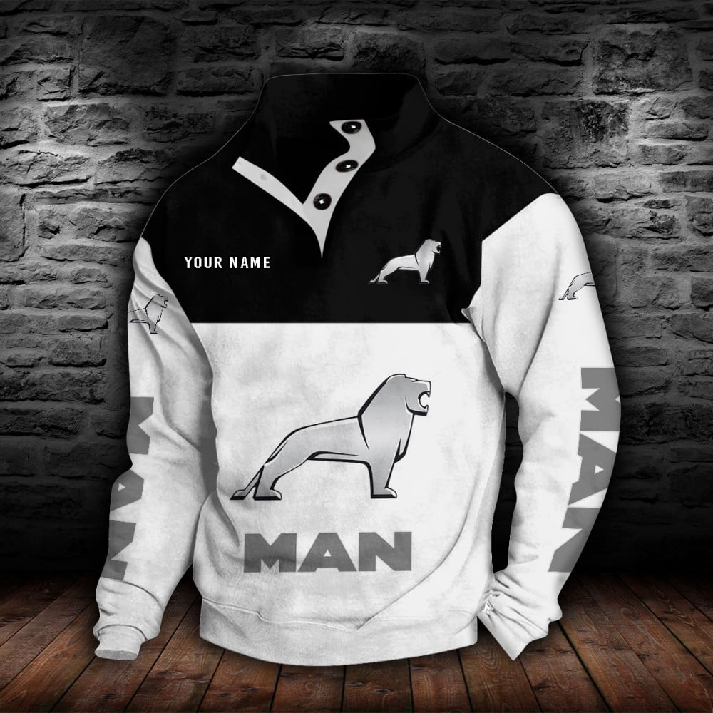MAN Truck Stehkragen-Sweatshirt – Bild 8