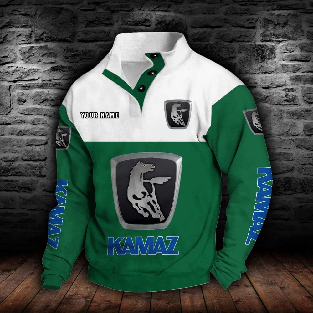 Kamaz Stehkragen-Sweatshirt – Bild 4