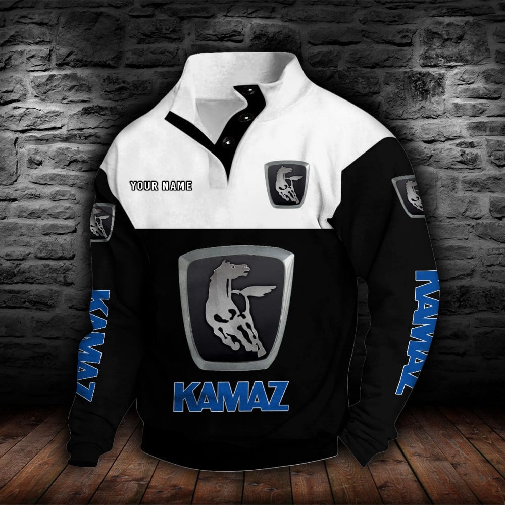 Kamaz Stehkragen-Sweatshirt – Bild 2