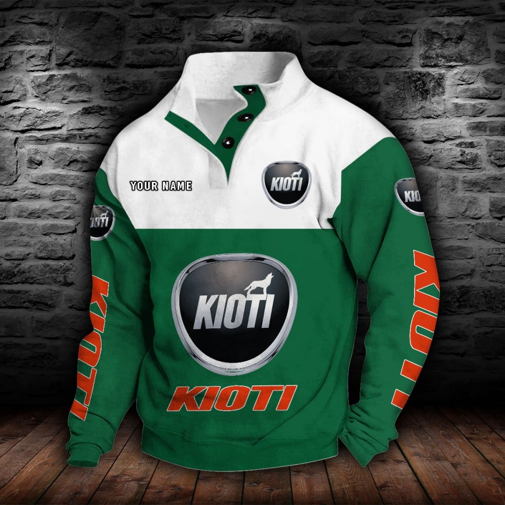Kioti Stehkragen-Sweatshirt – Bild 4