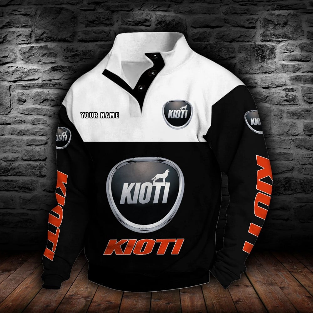Kioti Stehkragen-Sweatshirt – Bild 2
