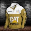 Caterpillar Inc Stehkragen-Sweatshirt
