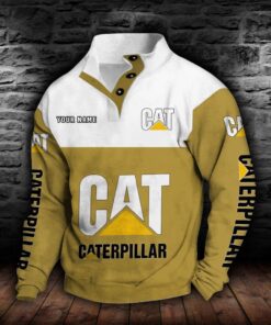 Caterpillar Inc Stehkragen-Sweatshirt