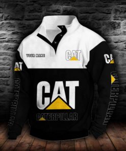 Alternative view of Caterpillar Inc Stehkragen-Sweatshirt
