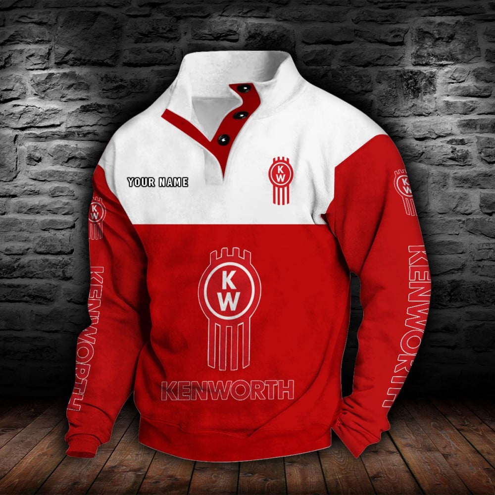 Kenworth Stehkragen-Sweatshirt