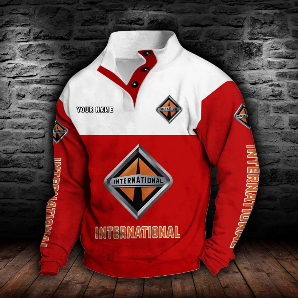 International Stehkragen-Sweatshirt – Bild 8