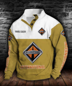 International Stehkragen-Sweatshirt