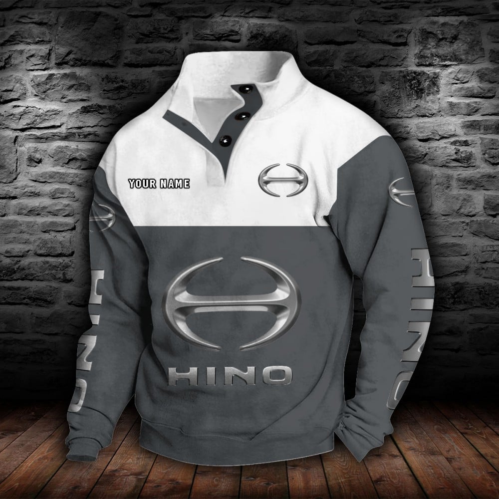 Hino Stehkragen-Sweatshirt – Bild 4