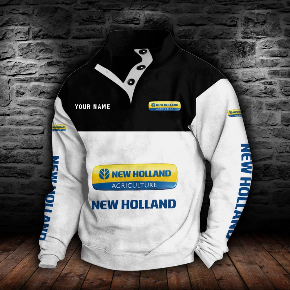 New Holland Stehkragen-Sweatshirt – Bild 8