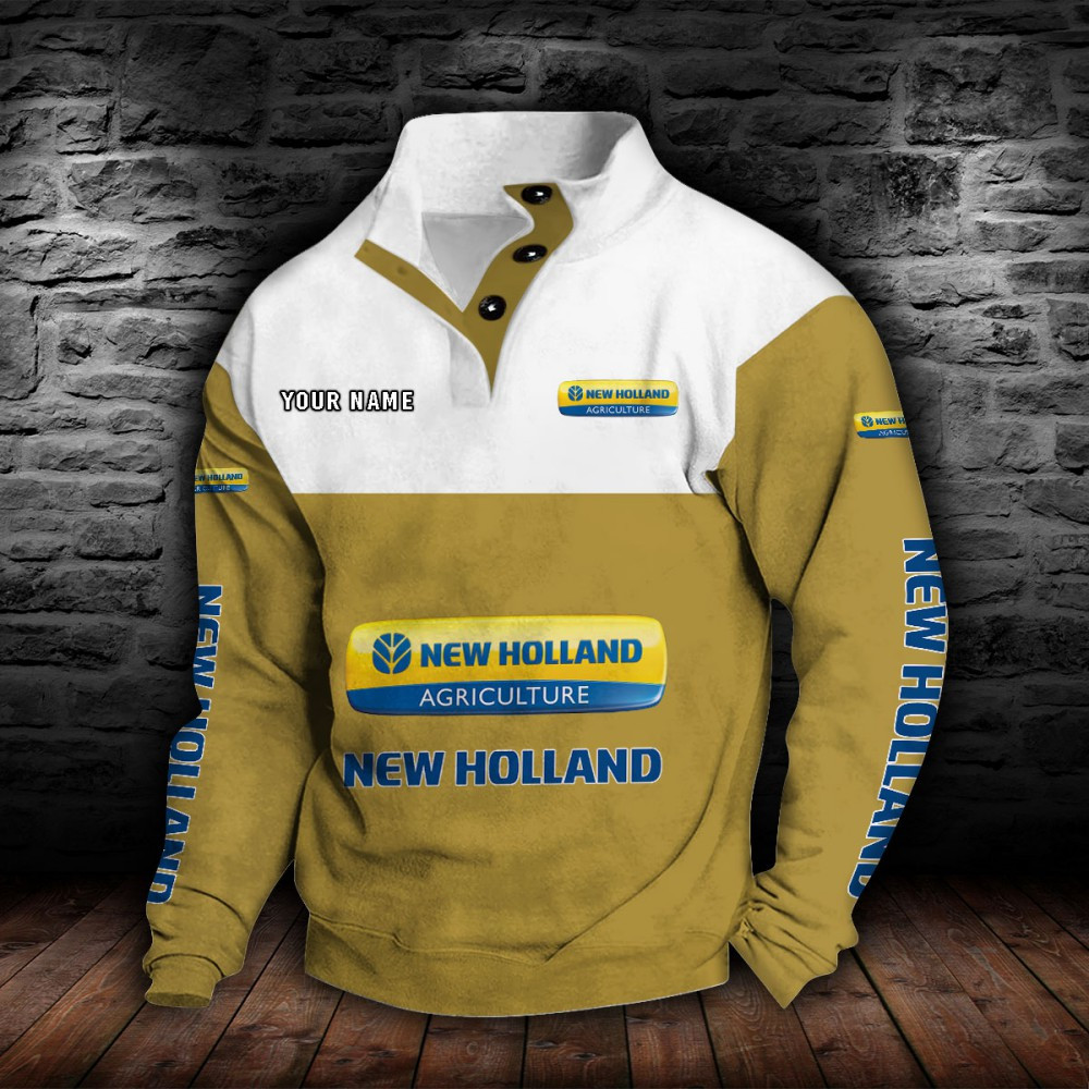 New Holland Stehkragen-Sweatshirt – Bild 9