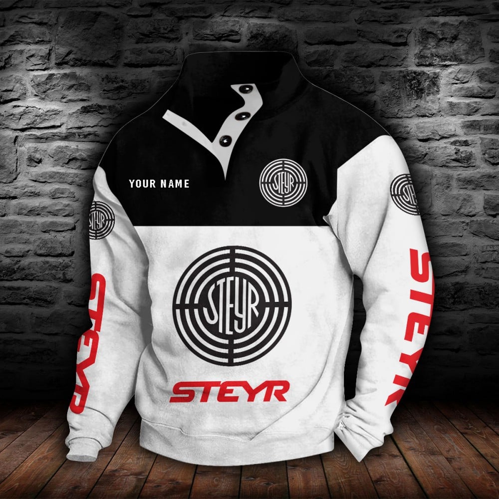 Steyr Stehkragen-Sweatshirt – Bild 8