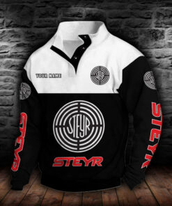 Alternative view of Steyr Stehkragen-Sweatshirt