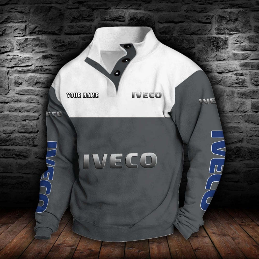 Iveco Stehkragen-Sweatshirt – Bild 5