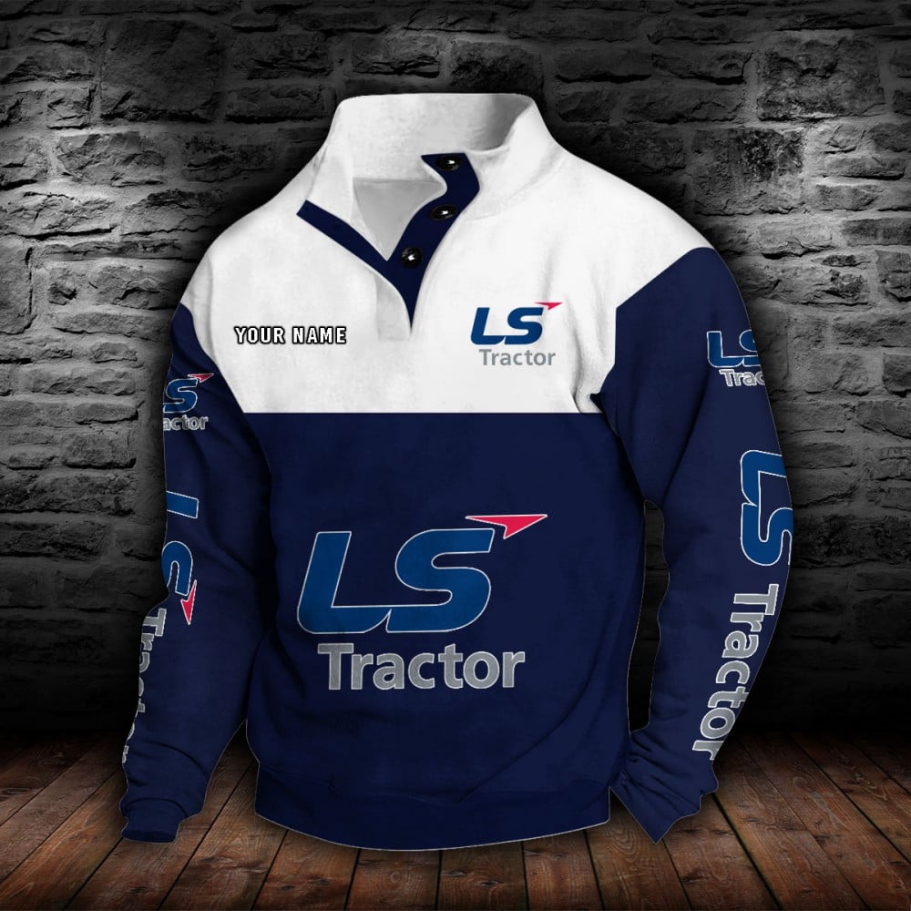 LS Tractor Stehkragen-Sweatshirt