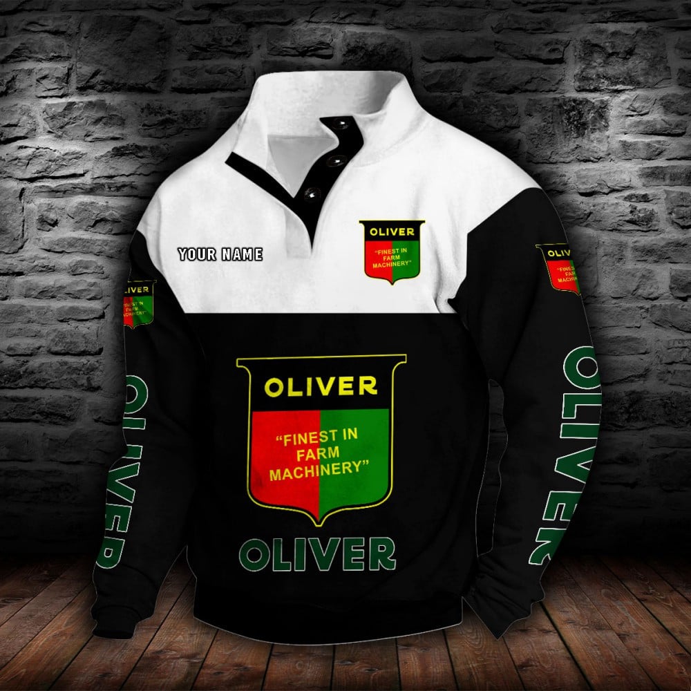 Oliver Tractor Stehkragen-Sweatshirt – Bild 2