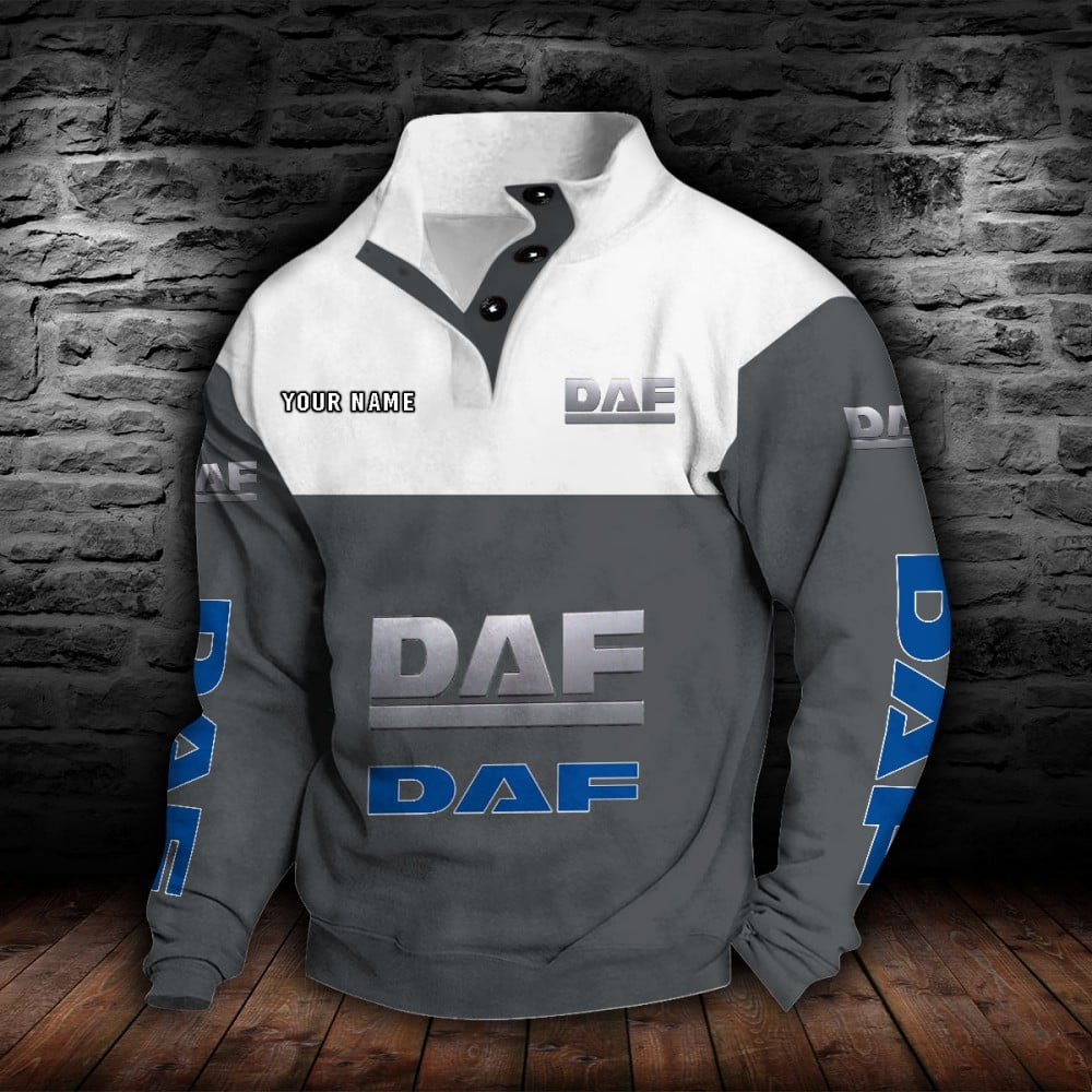 DAF Trucks Stehkragen-Sweatshirt – Bild 5