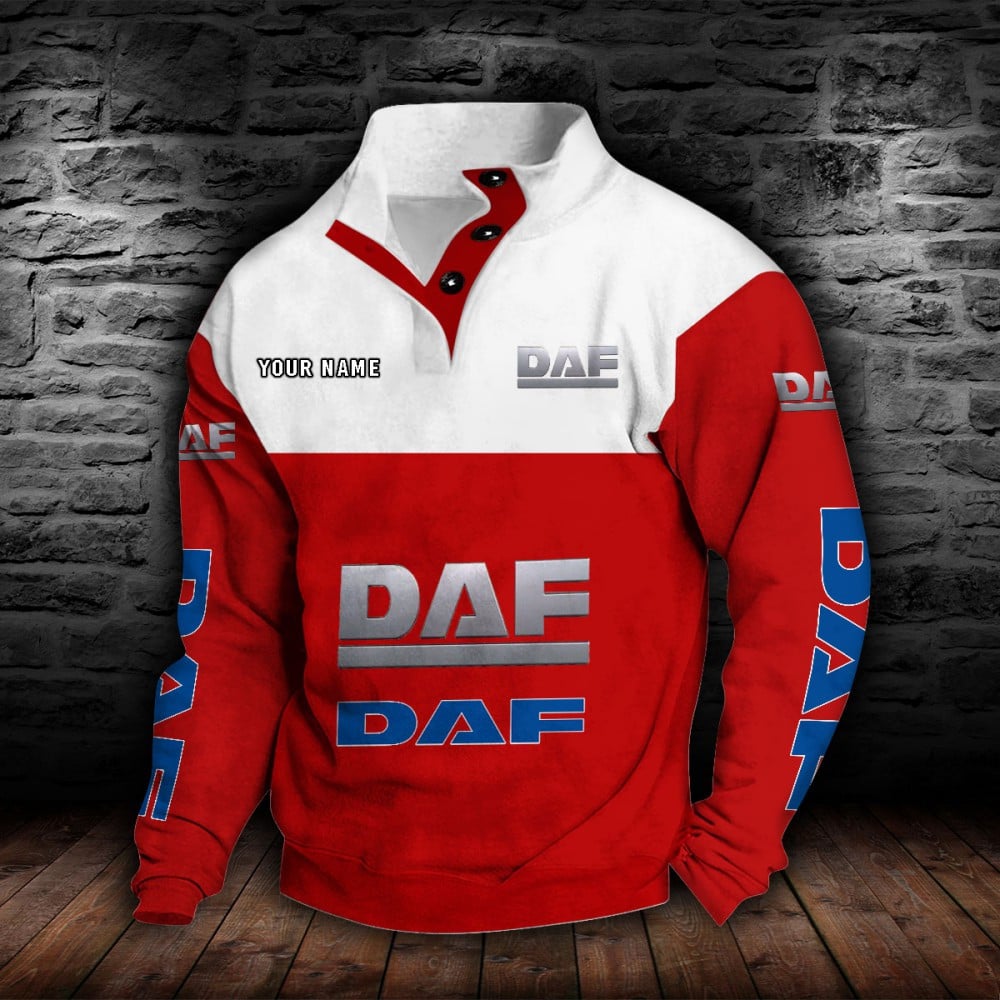 DAF Trucks Stehkragen-Sweatshirt – Bild 7