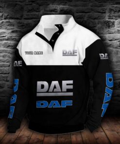 Alternative view of DAF Trucks Stehkragen-Sweatshirt