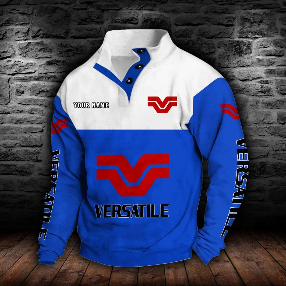 Versatile Stehkragen-Sweatshirt – Bild 3