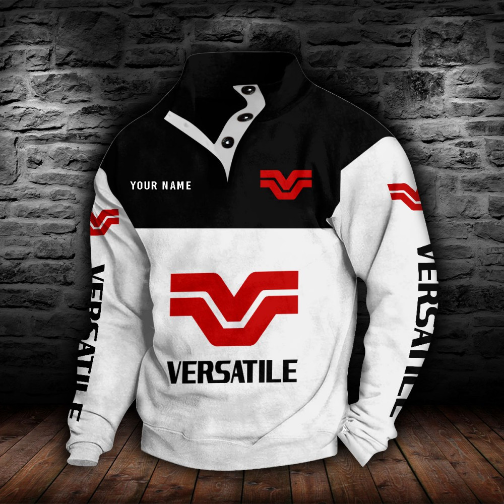 Versatile Stehkragen-Sweatshirt