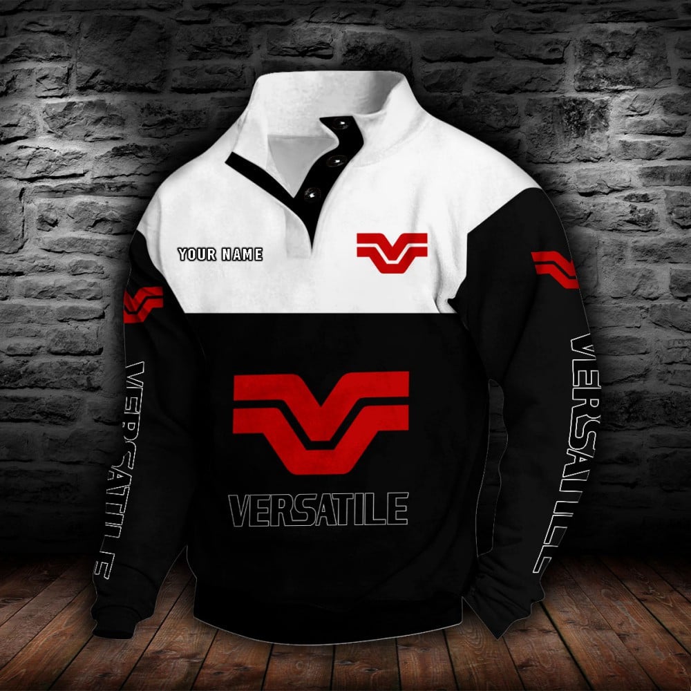 Versatile Stehkragen-Sweatshirt – Bild 2