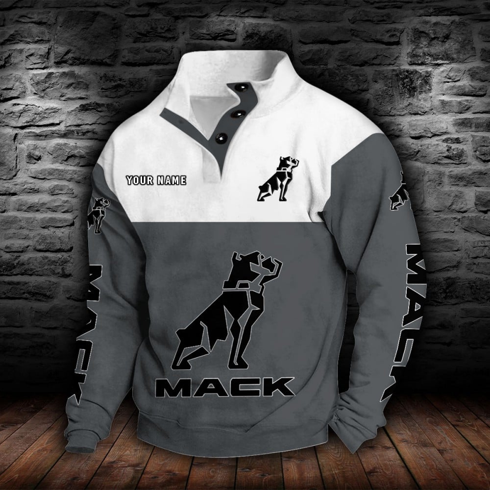 Mack Stehkragen-Sweatshirt – Bild 4