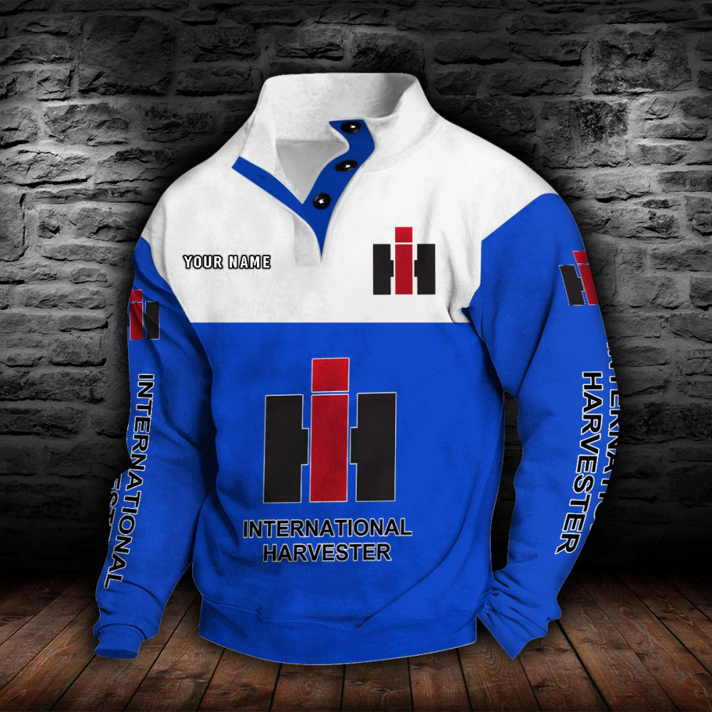 International Harvester Stehkragen-Sweatshirt – Bild 2