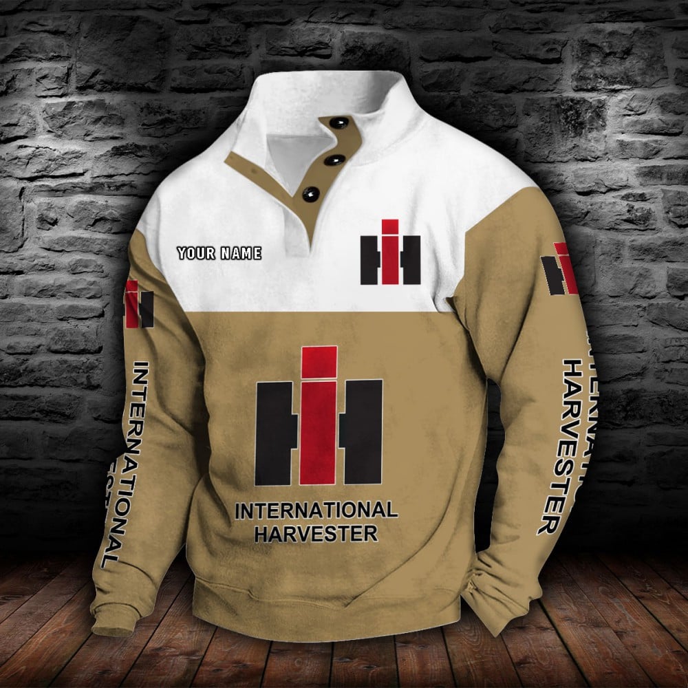 International Harvester Stehkragen-Sweatshirt – Bild 5