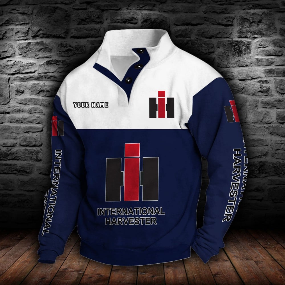 International Harvester Stehkragen-Sweatshirt – Bild 6