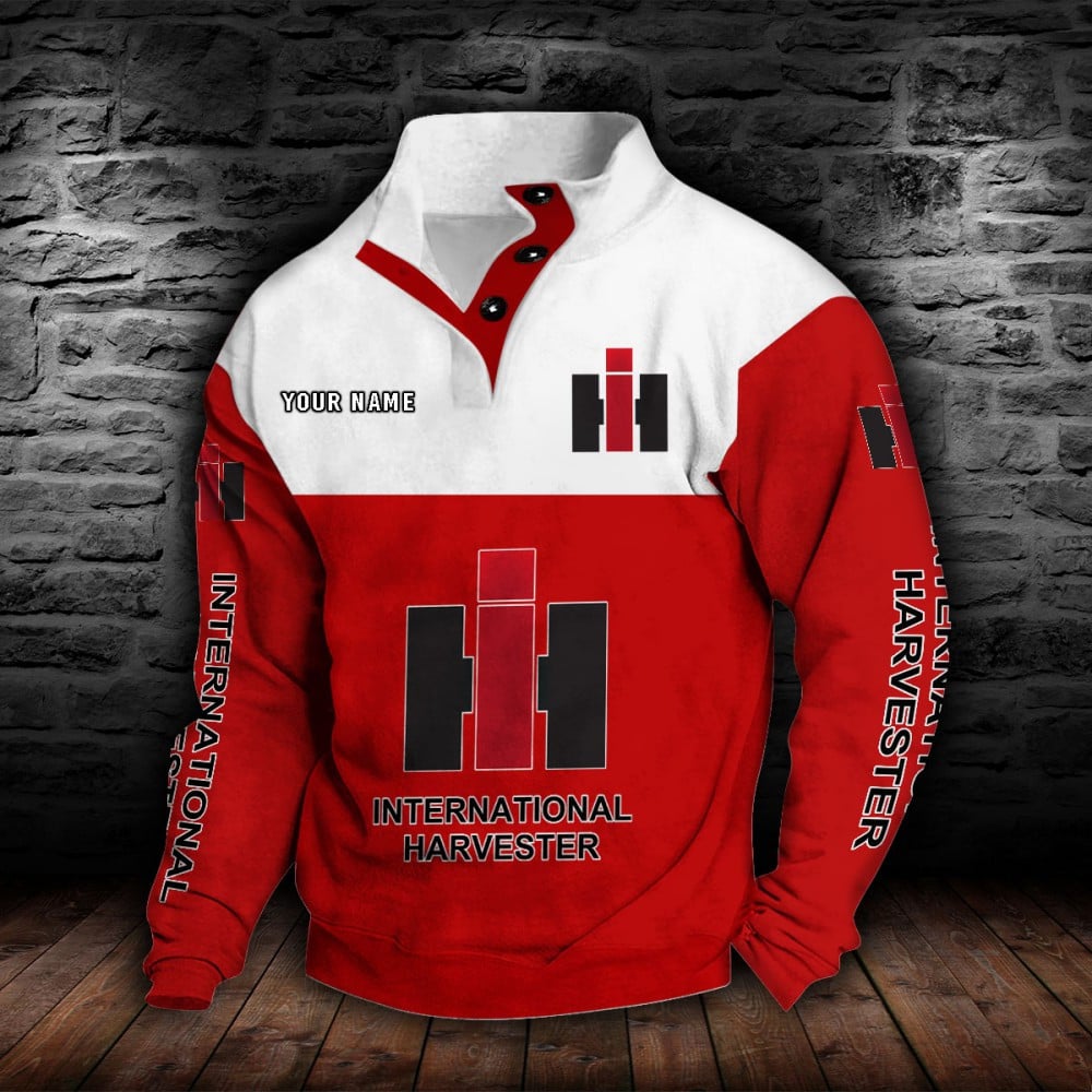International Harvester Stehkragen-Sweatshirt – Bild 7