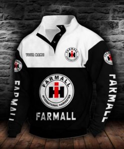 Alternative view of Farmall Stehkragen-Sweatshirt