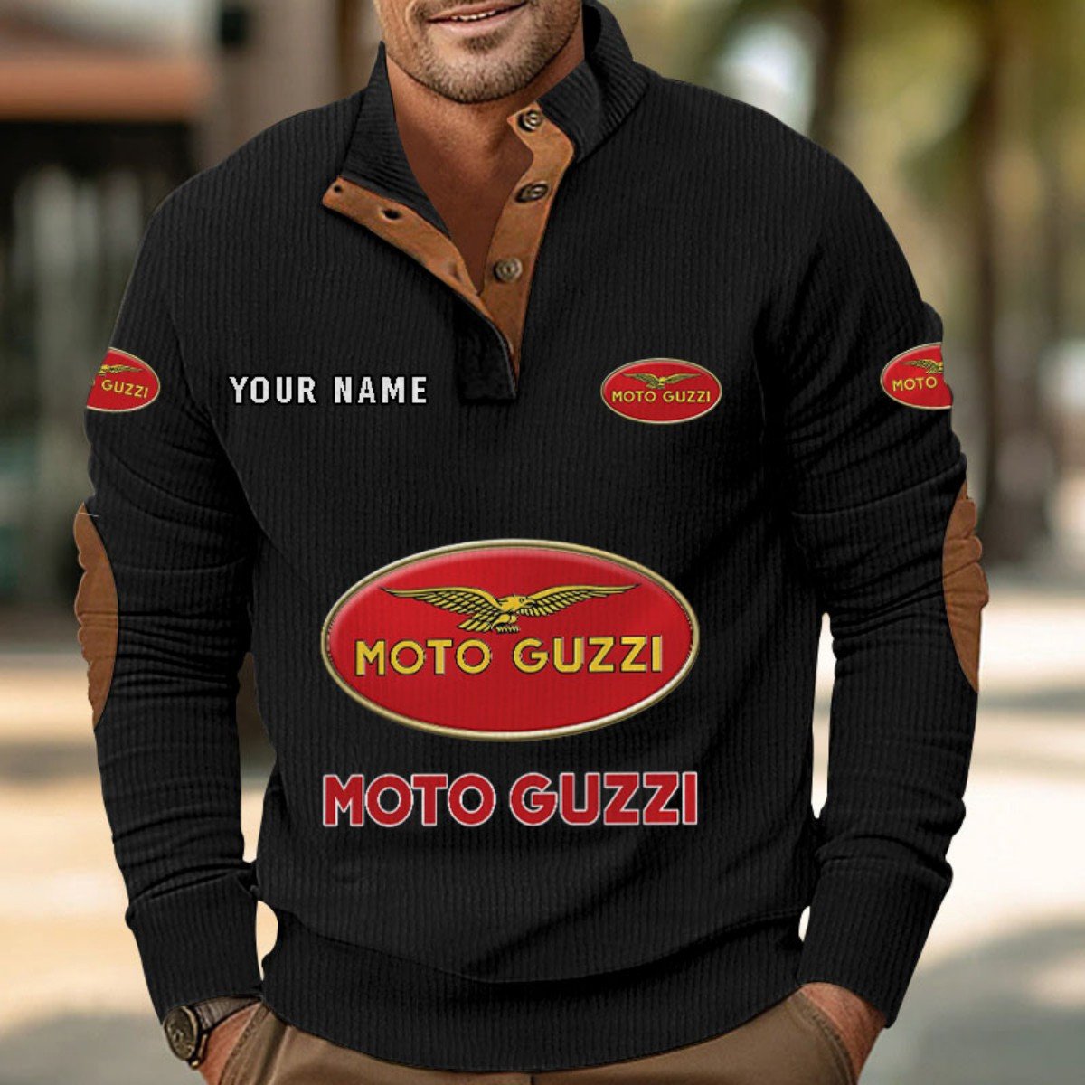 Moto Guzzi Strickpullover – Bild 3