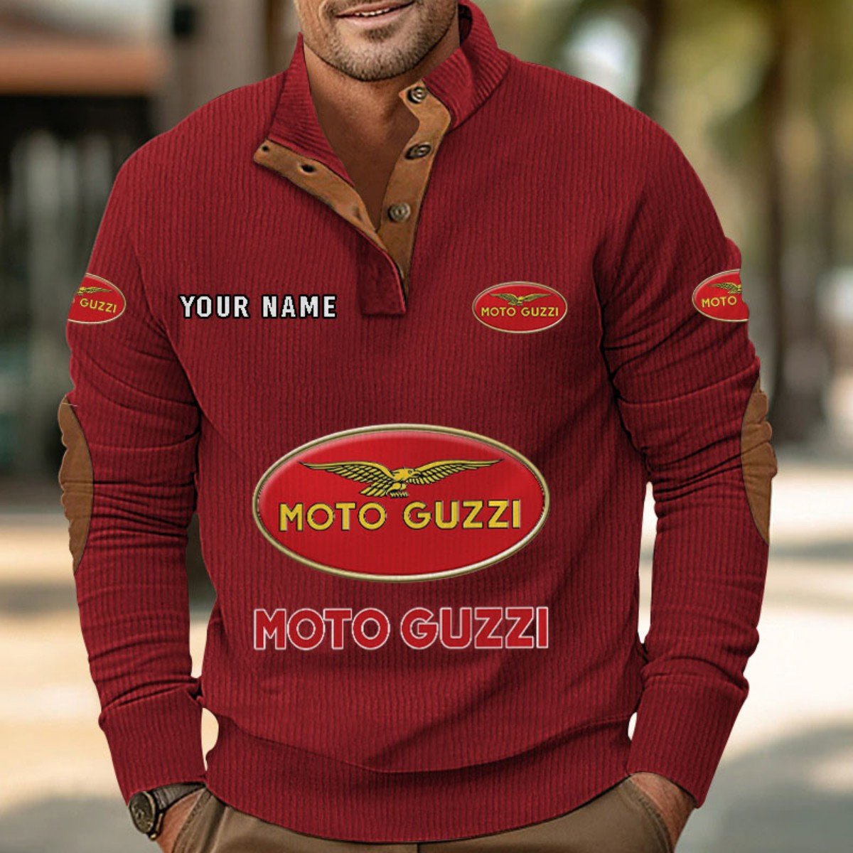 Moto Guzzi Strickpullover