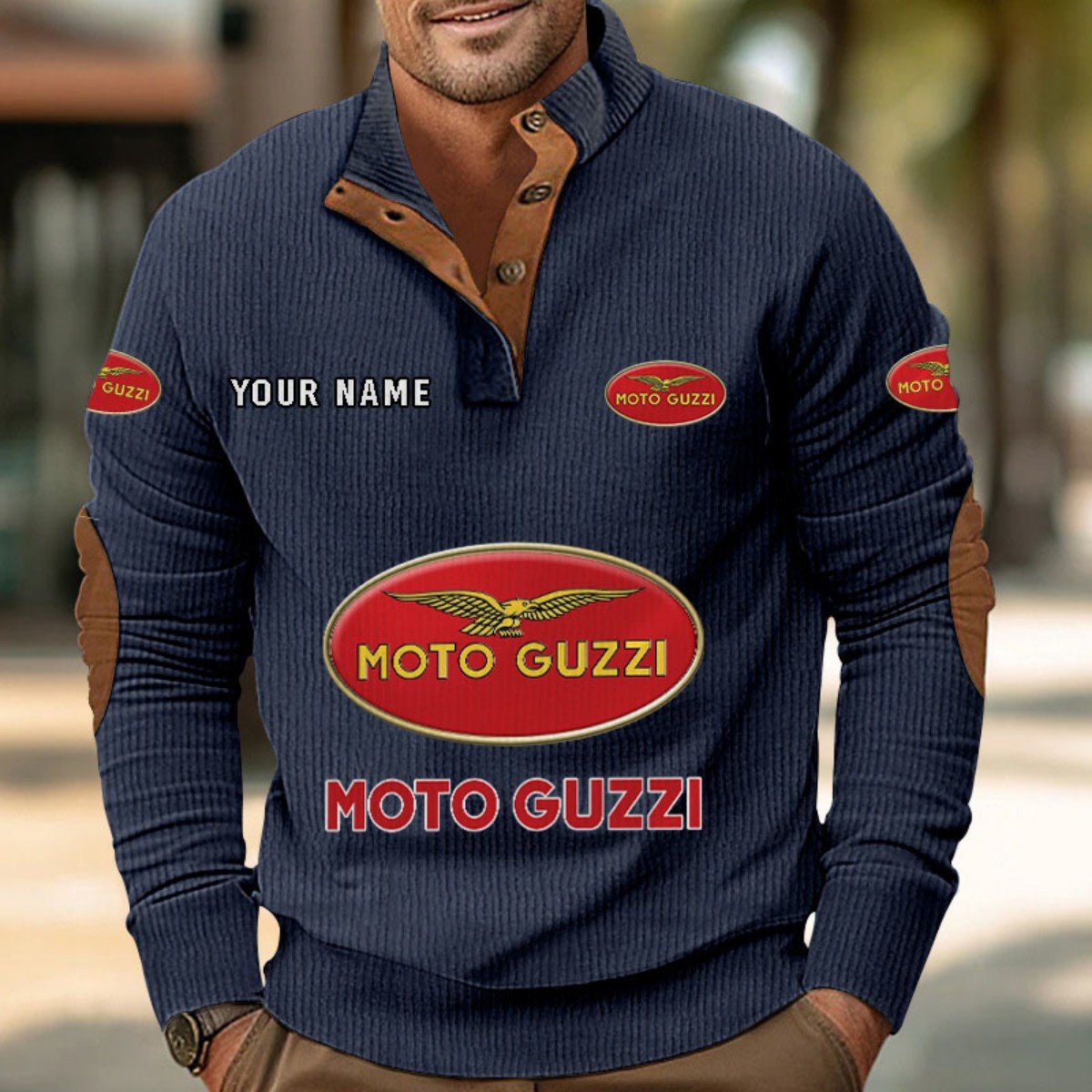 Moto Guzzi Strickpullover – Bild 2