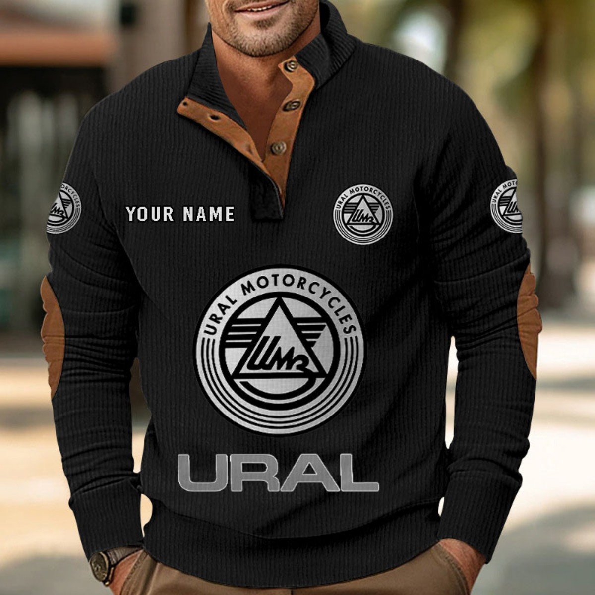 Ural Motorcycles Strickpullover – Bild 3
