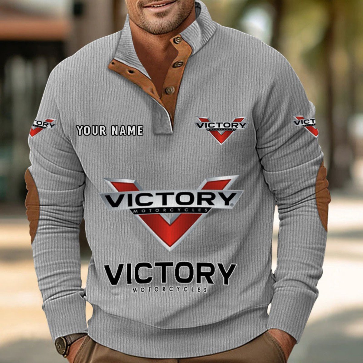 Victory Motorcycles Strickpullover – Bild 6