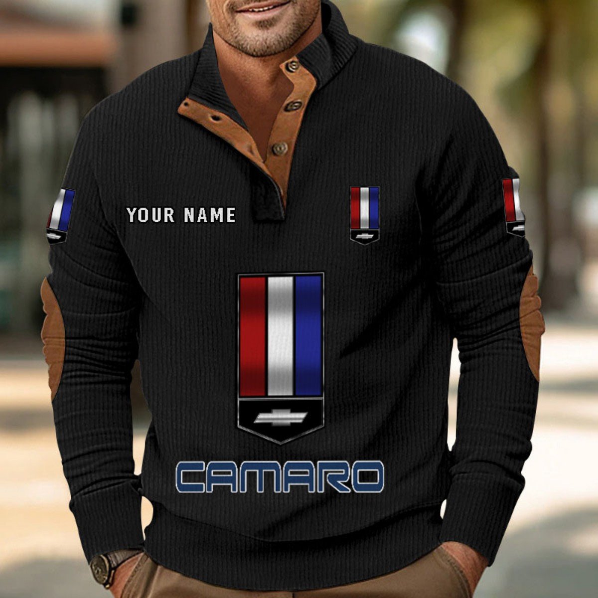 Chevrolet Camaro Strickpullover – Bild 2
