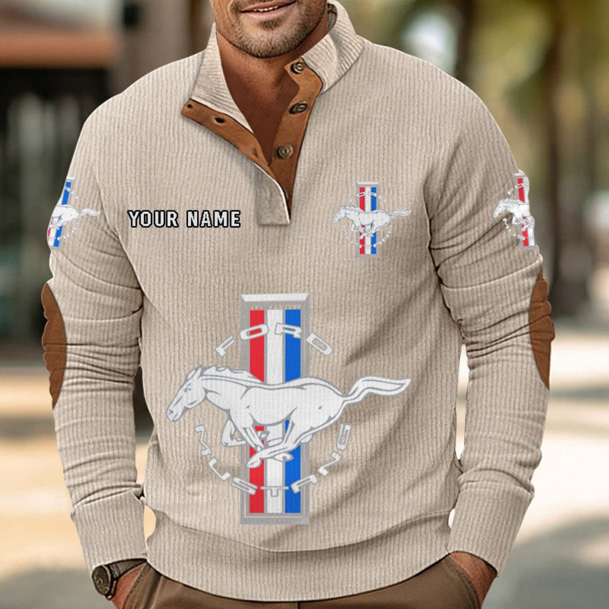 Ford Mustang Strickpullover – Bild 6