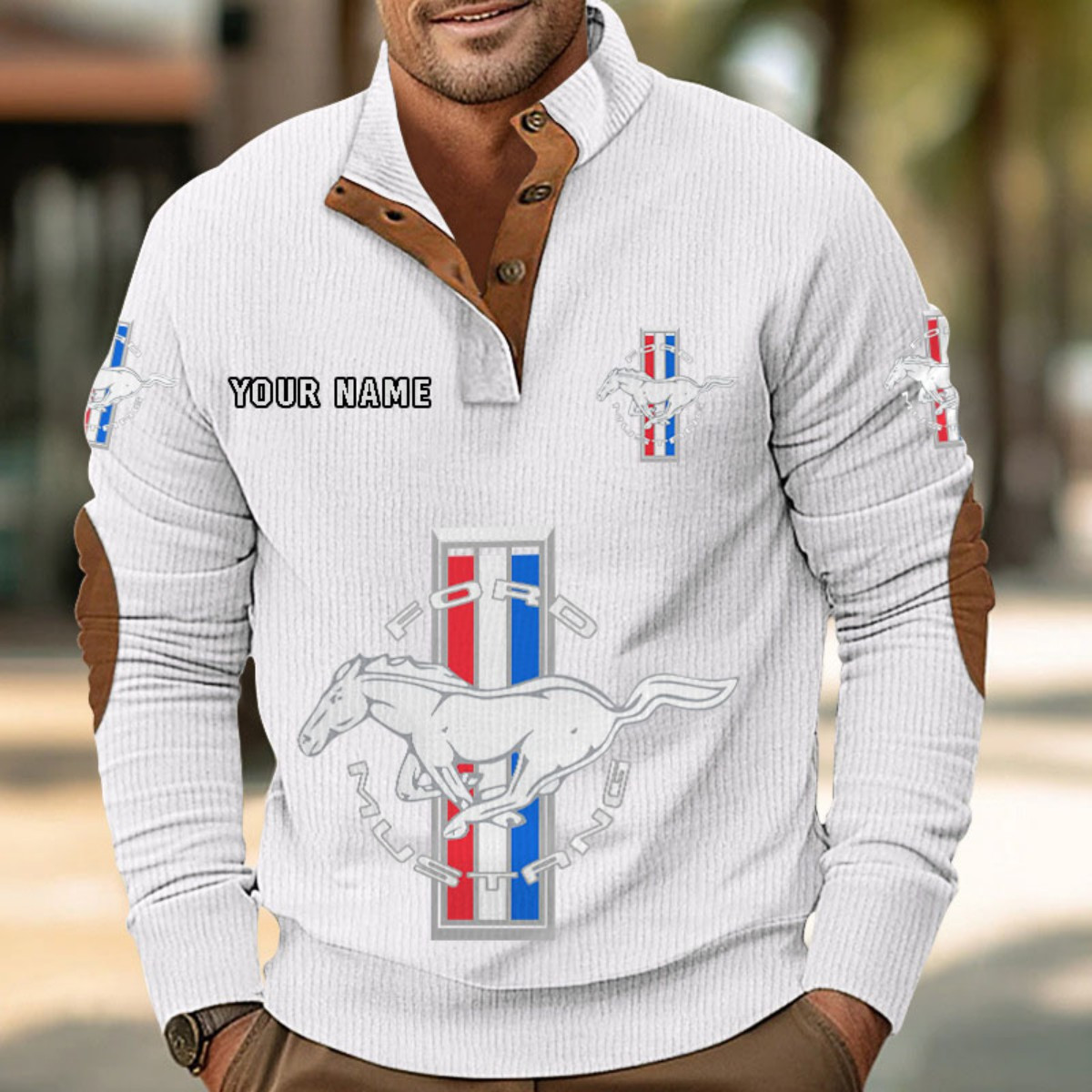 Ford Mustang Strickpullover – Bild 7