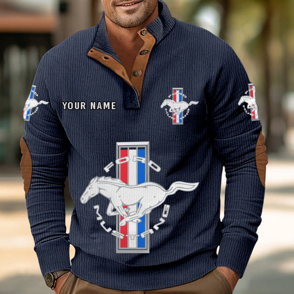 Ford Mustang Strickpullover – Bild 2